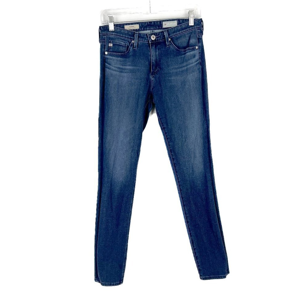 AG Adriano Goldschmied The Prima Mid-Rise Cigarette Jeans Size 26 EUC T2681
